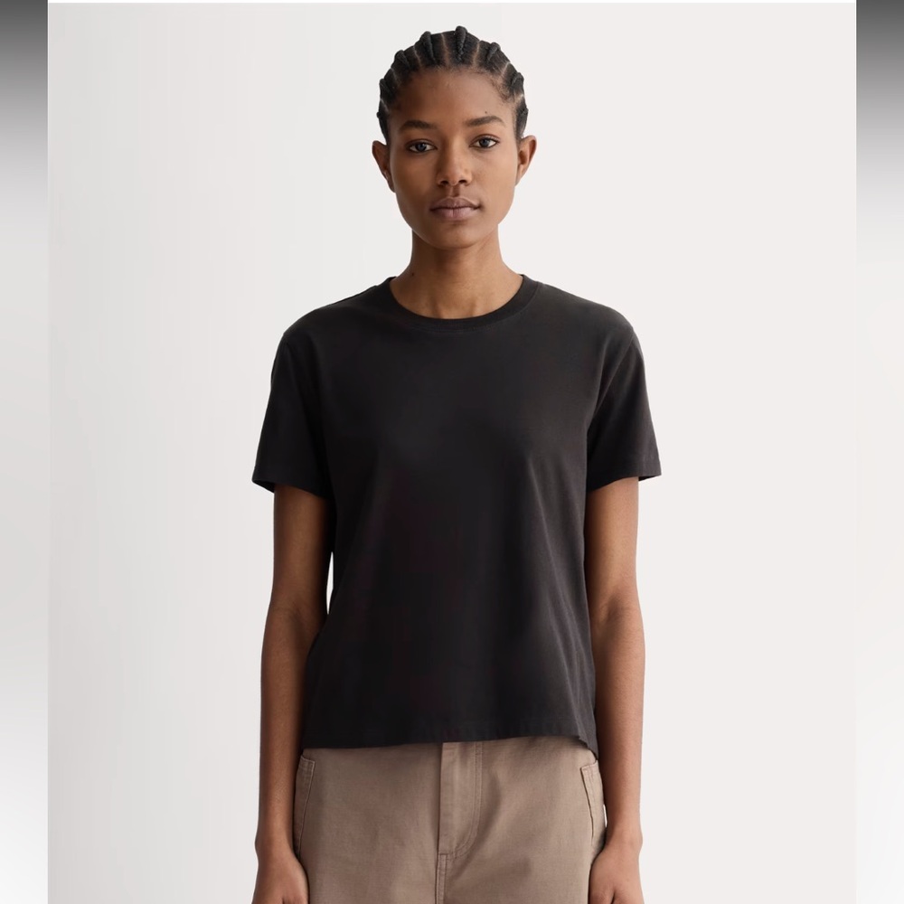 Everlane The Box-Cut Tee in Organic Cotton